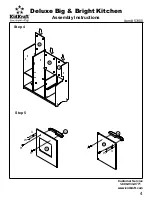 Предварительный просмотр 4 страницы KidKraft Deluxe Big & Bright Kitchen Assembly Instructions Manual