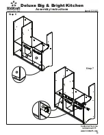 Предварительный просмотр 5 страницы KidKraft Deluxe Big & Bright Kitchen Assembly Instructions Manual