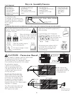 Preview for 8 page of KidKraft F24148E Installation And Operating Instructions Manual