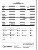 Preview for 64 page of KidKraft F29010 Installation And Operating Instructions Manual