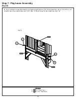 Предварительный просмотр 26 страницы KidKraft F29060EF Installation And Operating Instructions Manual