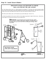 Preview for 39 page of KidKraft F29655 Installation And Operating Instructions Manual