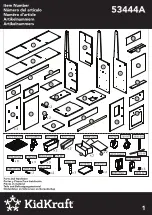 Предварительный просмотр 2 страницы KidKraft Farmhouse Play Kitchen 53444A Assembly Instructions Manual