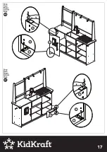 Предварительный просмотр 18 страницы KidKraft Farmhouse Play Kitchen 53444A Assembly Instructions Manual