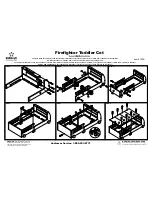 Preview for 2 page of KidKraft Firefighter Toddler Cot Assembly Instructions