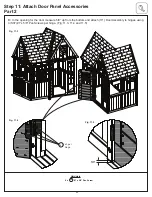 Предварительный просмотр 42 страницы KidKraft GREYSTONE COTTAGE Installation And Operating Instructions Manual