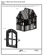 Предварительный просмотр 44 страницы KidKraft GREYSTONE COTTAGE Installation And Operating Instructions Manual