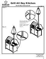 Preview for 8 page of KidKraft Grill All Day Kitchen 53174 Assembly Instructions Manual