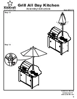 Preview for 9 page of KidKraft Grill All Day Kitchen 53174 Assembly Instructions Manual