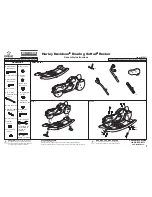 KidKraft Harley Davidson Roaring Softail Rocker Assembly Instructions Manual предпросмотр