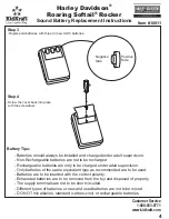 Preview for 4 page of KidKraft Harley Davidson Roaring Softail Rocker Assembly Instructions Manual