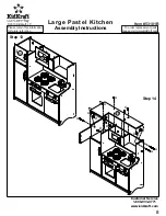 Preview for 8 page of KidKraft Large Pastel Kitchen Assembly Instructions Manual