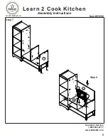 Preview for 5 page of KidKraft Learn 2 Cook Kitchen 53236 Assembly Instructions Manual
