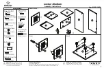 Предварительный просмотр 1 страницы KidKraft Locker-Medium 14321 Assembly Instructions