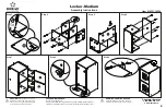 Предварительный просмотр 2 страницы KidKraft Locker-Medium 14321 Assembly Instructions