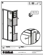 Предварительный просмотр 20 страницы KidKraft P280125E Installation And Operating Instructions Manual