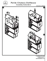 Preview for 9 page of KidKraft Petite Chateau Dollhouse Assembly Instructions Manual