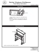 Preview for 13 page of KidKraft Petite Chateau Dollhouse Assembly Instructions Manual