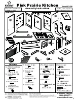 Предварительный просмотр 1 страницы KidKraft Pink Prairie Kitchen 53190 Assembly Instructions Manual