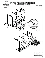 Предварительный просмотр 4 страницы KidKraft Pink Prairie Kitchen 53190 Assembly Instructions Manual