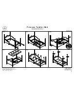 Предварительный просмотр 2 страницы KidKraft Princess Toddler Bed Assembly Instructions