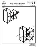 Предварительный просмотр 5 страницы KidKraft Red Retro Kitchen 53156B Assembly Instructions Manual