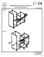 Preview for 5 page of KidKraft Red Retro Kitchen Center 53156A Assembly Instructions Manual