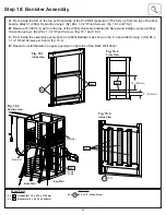 Preview for 43 page of KidKraft Summerhill F29050 Installation And Operating Instructions Manual