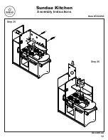 Предварительный просмотр 12 страницы KidKraft Sundae Kitchen 53245A Assembly Instructions Manual