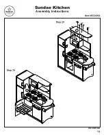 Предварительный просмотр 14 страницы KidKraft Sundae Kitchen 53245A Assembly Instructions Manual