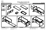 KidKraft Tiffany Bow Doll Cradle Assembly Instructions предпросмотр