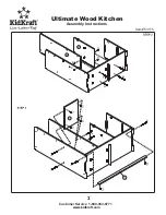 Preview for 3 page of KidKraft Ultimate Wood Kitchen 53115 Assembly Instructions Manual