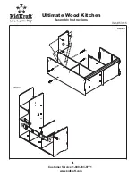 Preview for 4 page of KidKraft Ultimate Wood Kitchen 53115 Assembly Instructions Manual