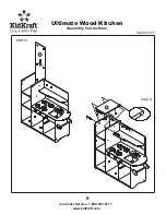 Preview for 8 page of KidKraft Ultimate Wood Kitchen 53115 Assembly Instructions Manual