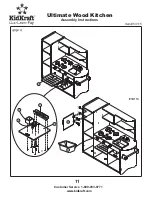 Preview for 11 page of KidKraft Ultimate Wood Kitchen 53115 Assembly Instructions Manual