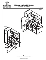 Preview for 13 page of KidKraft Ultimate Wood Kitchen 53115 Assembly Instructions Manual