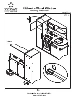 Preview for 14 page of KidKraft Ultimate Wood Kitchen 53115 Assembly Instructions Manual