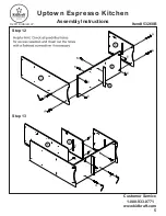 Предварительный просмотр 5 страницы KidKraft Uptown Espresso Kitchen 53260B Assembly Instructions Manual