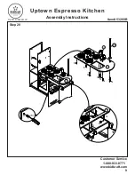 Предварительный просмотр 9 страницы KidKraft Uptown Espresso Kitchen 53260B Assembly Instructions Manual