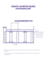 Preview for 2 page of KidKusion KIDSAFE BANISTER GUARD Instructions