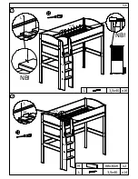 Preview for 5 page of Kids Avenue Urban high sleeper bed Assembly Manual