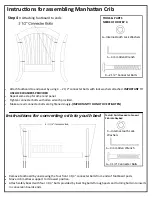 Предварительный просмотр 6 страницы Kid’s Comfort Manhattan JR-4802 Manual