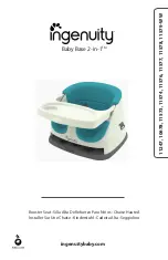 Preview for 1 page of Kids II ingenuity Baby Base 2-in-1 10678 Manual