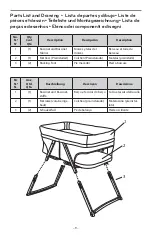 Preview for 9 page of Kids II ingenuity FoldAway Rocking Bassinet 10896 Manual