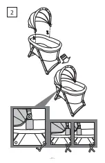 Preview for 11 page of Kids II ingenuity FoldAway Rocking Bassinet-Wood 11162 Manual