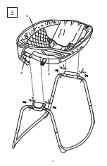 Предварительный просмотр 11 страницы Kids II ingenuity Rock N' Soothe Sleeper Moxley 11063 Manual