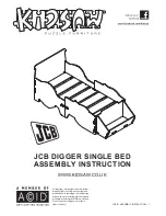 Kidsaw JCB Single Digger Bed Assembly Instruction preview