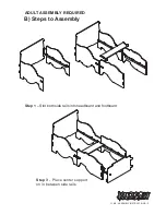 Предварительный просмотр 3 страницы Kidsaw JCB Single Digger Bed Assembly Instruction