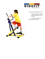 Предварительный просмотр 4 страницы KIDSFIT Cardio Kids 670 Owner'S Manual