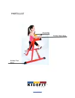 Предварительный просмотр 2 страницы KIDSFIT Cardio Kids 690 Elementary Moonwalker Owner'S Manual